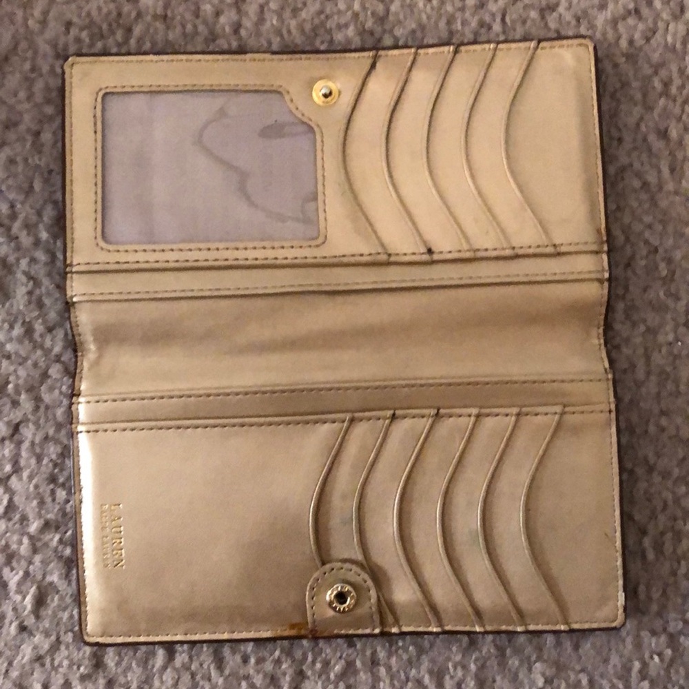 SOLD RLL Lauren Ralph Lauren wallet slim - Picture 3 of 7